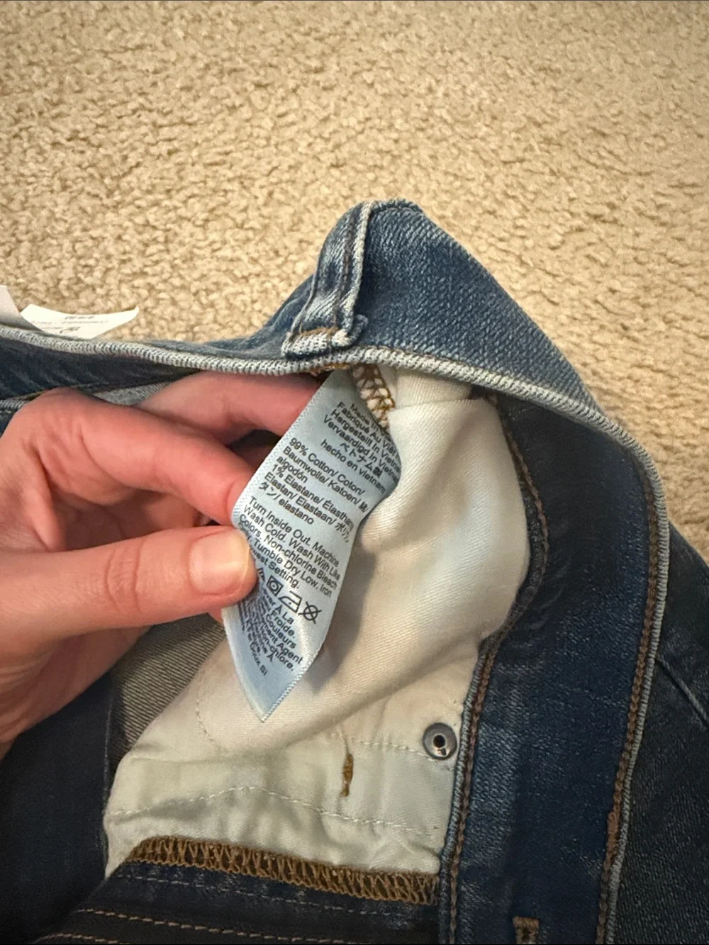J. Crew Medium Wash Rolled-Hem Denim Shorts